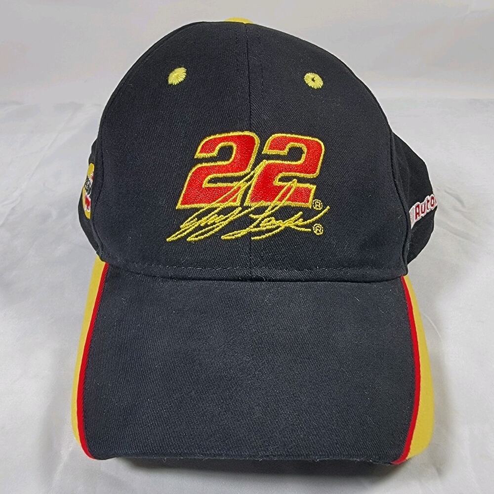 NASCAR Joey Logano #22 Pennzoil Team Penske Hat New Era Adjustable Cap